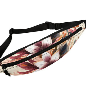 Floral Pattern Fanny Pack - Wildflower Vibes Vibrant Colors - Dipaliz - one Size - Packs