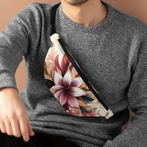 Vibrant Floral Pattern Fanny Pack Wildflower Vibes - Dipaliz - Packs