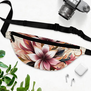 Vibrant Floral Pattern Fanny Pack Wildflower Vibes - Dipaliz - Packs