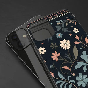 Floral Pattern Clear Case - Vibrant Bold Style Protection - Dipaliz - Mobile Phone Cases