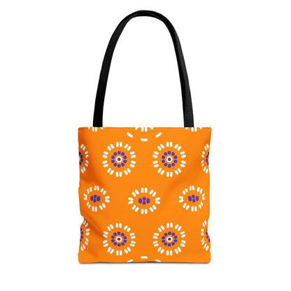 Bright Floral Pattern Tote Bag - Style Meets Functionality - Bags