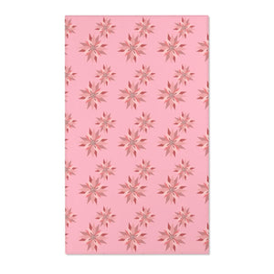 Floral Pattern Pink Area Rugs – Eco Fiber - Dipaliz