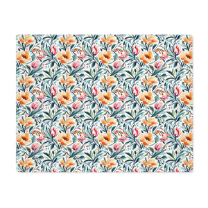 Floral Pattern Placemat – Cotton Table Decor - Dipaliz - Placemats