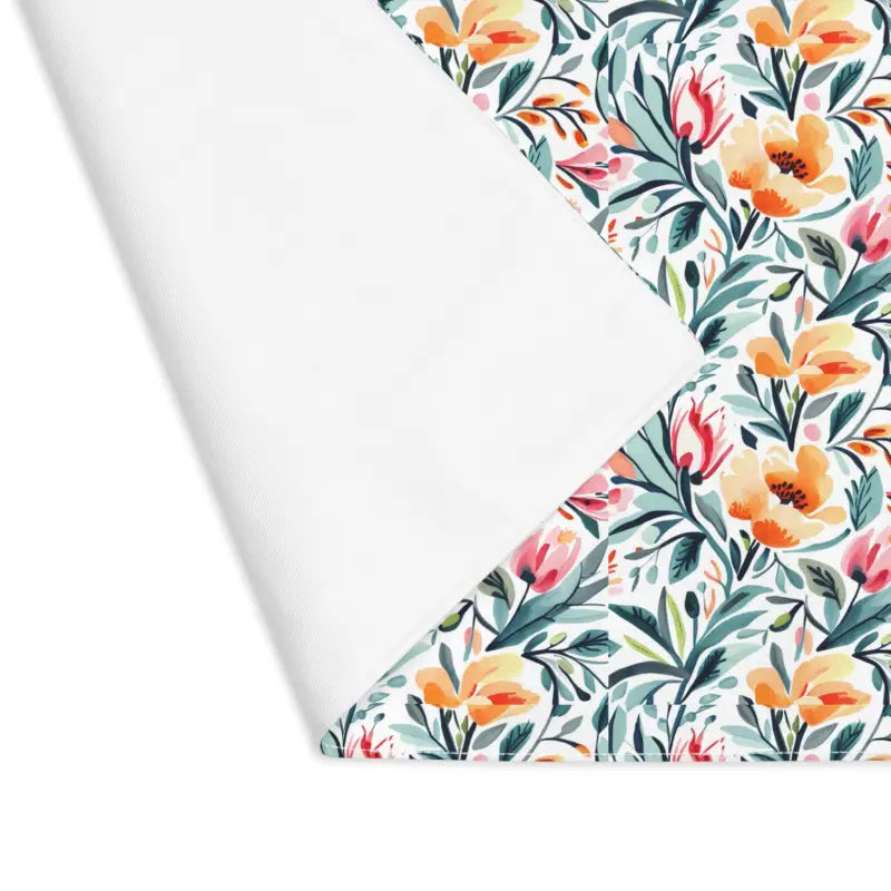 Floral Pattern Placemat: Elevate your Dining Experience - 18’’ × 14’’ Home Decor