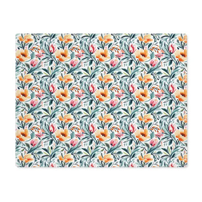 Floral Pattern Placemat: Elevate your Dining Experience - 18’’ × 14’’ Home Decor