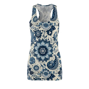 Pattern Racerback Dress - Boho Beach Summer Style - Dipaliz - Dresses