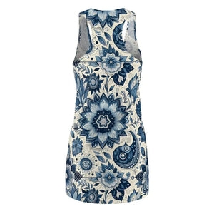 Pattern Racerback Dress - Boho Beach Summer Style - Dipaliz - Dresses