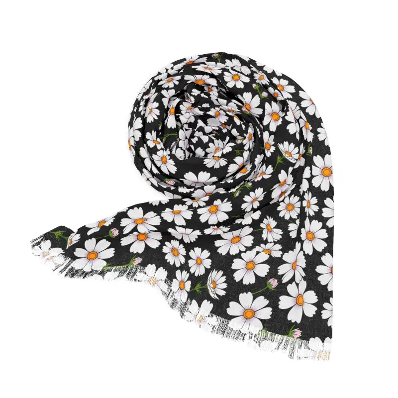 Stylish Floral Pattern Scarf: Elevate your 2024 Fashion Game - 27’’ × 73’’ All Over Prints