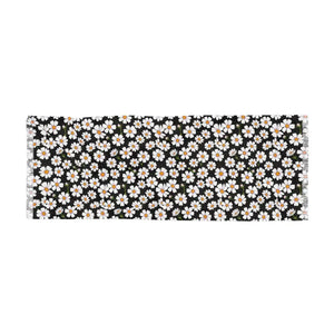 Floral Pattern Scarf - Stylish Women’s Fashion Statement - Dipaliz - 27’’ × 73’’ - Scarves & Shawls