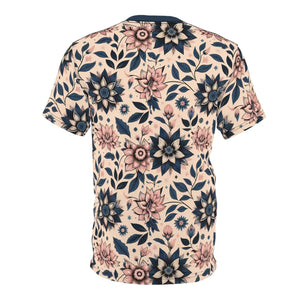 Vibrant Floral Pattern Unisex Tee - Summer Style - Dipaliz - T-shirts - s