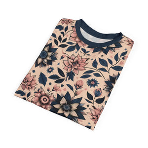 Vibrant Floral Pattern Unisex Tee - Summer Style - Dipaliz - T-shirts - s