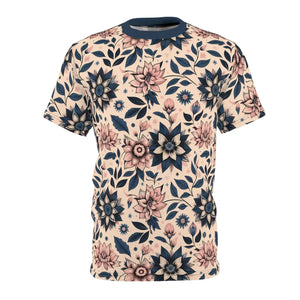Vibrant Floral Pattern Unisex Tee - Summer Style - Dipaliz - T-shirts - s