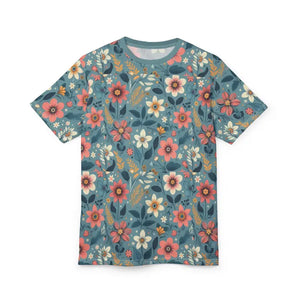 Vibrant Floral Pattern Unisex Tee - Nature Energy Style - Dipaliz - T-shirts