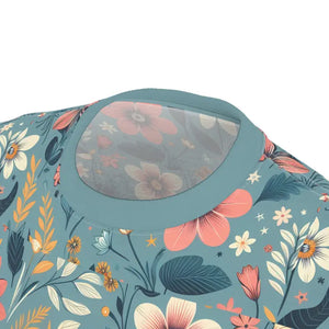 Vibrant Floral Pattern Unisex Tee - Nature Energy Style - Dipaliz - T-shirts