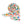 Chic Floral Pattern Scarf - Polyester Elegance - Dipaliz - Scarves & Shawls