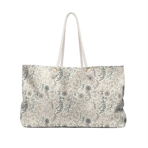 Premium Floral Oversized Tote - Quality Weekender Bag - Dipaliz - 24’’ × 13’’ - Bags