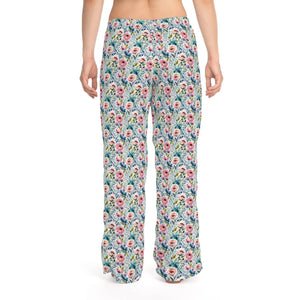 Floral Pattern Women’s Pajama Pants (aop) - Pajamas