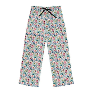All Over Prints - Women’s Pajama Pants Floral Pattern Cozy Sleepwear - Dipaliz