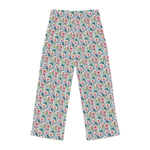 All Over Prints - Women’s Pajama Pants Floral Pattern Cozy Sleepwear - Dipaliz