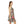 Floral Skater Dress Bold Pattern 290gsm Fabric - Dipaliz - Dresses - Xs