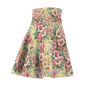 Floral Skater Skirt - Soft Stretch Womens - Dipaliz - Skirts - l