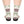 Floral Peony Mid-length Socks, Vintage Rose Botanical Crew