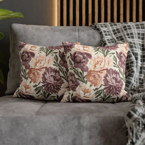 Floral Peony Pillowcase - Mauve Decorative Throw Pillow - Dipaliz - 14’’ × - Pillows