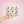 Floral Personalized Mini Clutch Bag, Vintage Rose Pattern with Name - Bags