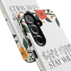 Wild Floral Phone Case - Stay Nature Design - Dipaliz - Mobile Cases