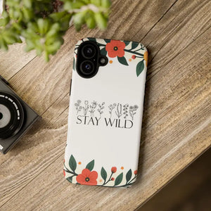 Wild Floral Phone Case - Stay Nature Design - Dipaliz - Mobile Cases