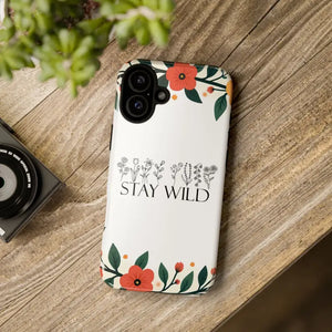 Wild Floral Phone Case - Stay Nature Design - Dipaliz - Mobile Cases