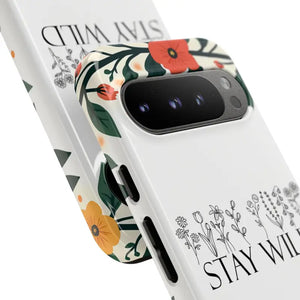 Wild Floral Phone Case - Stay Nature Design - Dipaliz - Mobile Cases