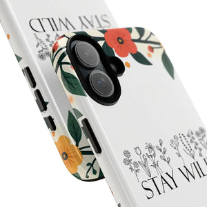 Wild Floral Phone Case - Stay Nature Design - Dipaliz - Mobile Cases