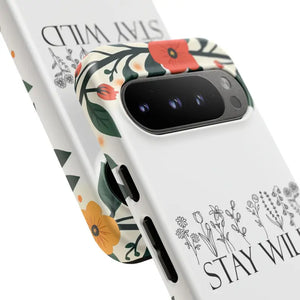 Wild Floral Phone Case - Stay Nature Design - Dipaliz - Mobile Cases