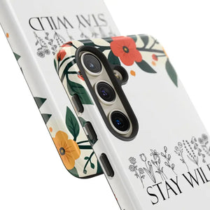 Wild Floral Phone Case - Stay Nature Design - Dipaliz - Mobile Cases