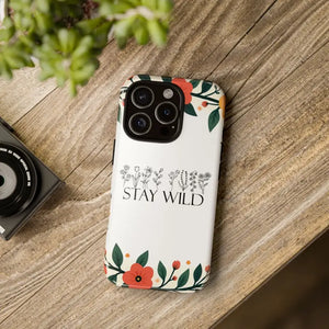 Wild Floral Phone Case - Stay Nature Design - Dipaliz - Mobile Cases