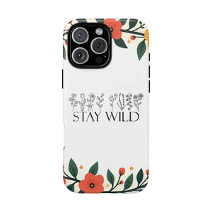 Wild Floral Phone Case - Stay Nature Design - Dipaliz - Iphone 16 Pro Max / Matte - Mobile Cases