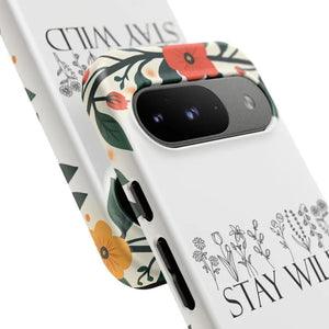 Wild Floral Phone Case - Stay Nature Design - Dipaliz - Mobile Cases
