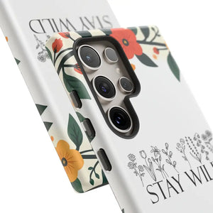 Wild Floral Phone Case - Stay Nature Design - Dipaliz - Mobile Cases
