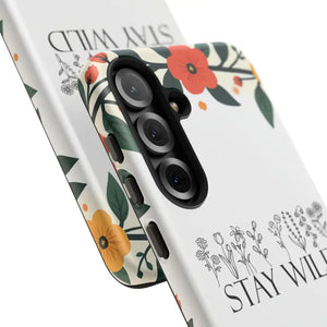 Wild Floral Phone Case - Stay Nature Design - Dipaliz - Mobile Cases