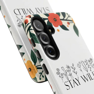 Wild Floral Phone Case - Stay Nature Design - Dipaliz - Mobile Cases