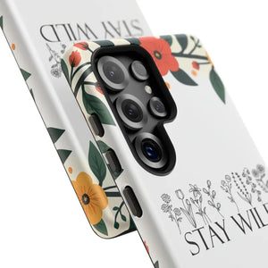 Wild Floral Phone Case - Stay Nature Design - Dipaliz - Mobile Cases