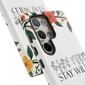 Wild Floral Phone Case - Stay Nature Design - Dipaliz - Mobile Cases