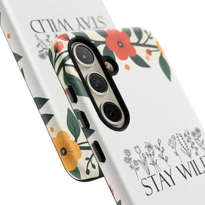 Wild Floral Phone Case - Stay Nature Design - Dipaliz - Mobile Cases