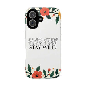 Wild Floral Phone Case - Stay Nature Design - Dipaliz - Mobile Cases