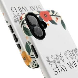 Wild Floral Phone Case - Stay Nature Design - Dipaliz - Mobile Cases
