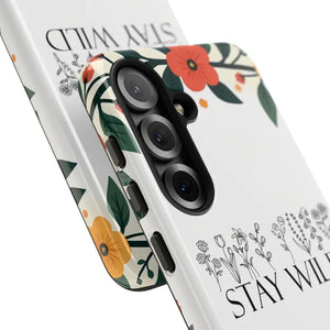 Wild Floral Phone Case - Stay Nature Design - Dipaliz - Mobile Cases