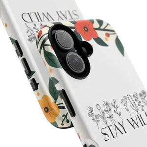 Wild Floral Phone Case - Stay Nature Design - Dipaliz - Mobile Cases