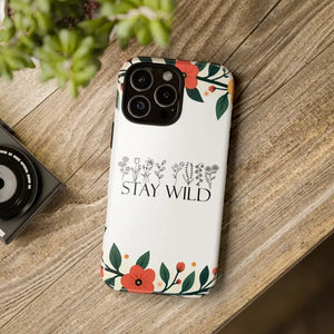 Wild Floral Phone Case - Stay Nature Design - Dipaliz - Mobile Cases