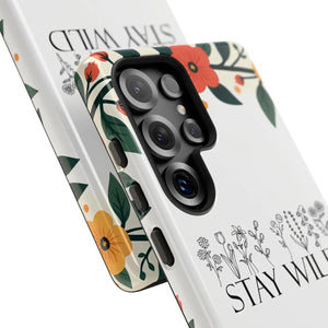 Wild Floral Phone Case - Stay Nature Design - Dipaliz - Mobile Cases